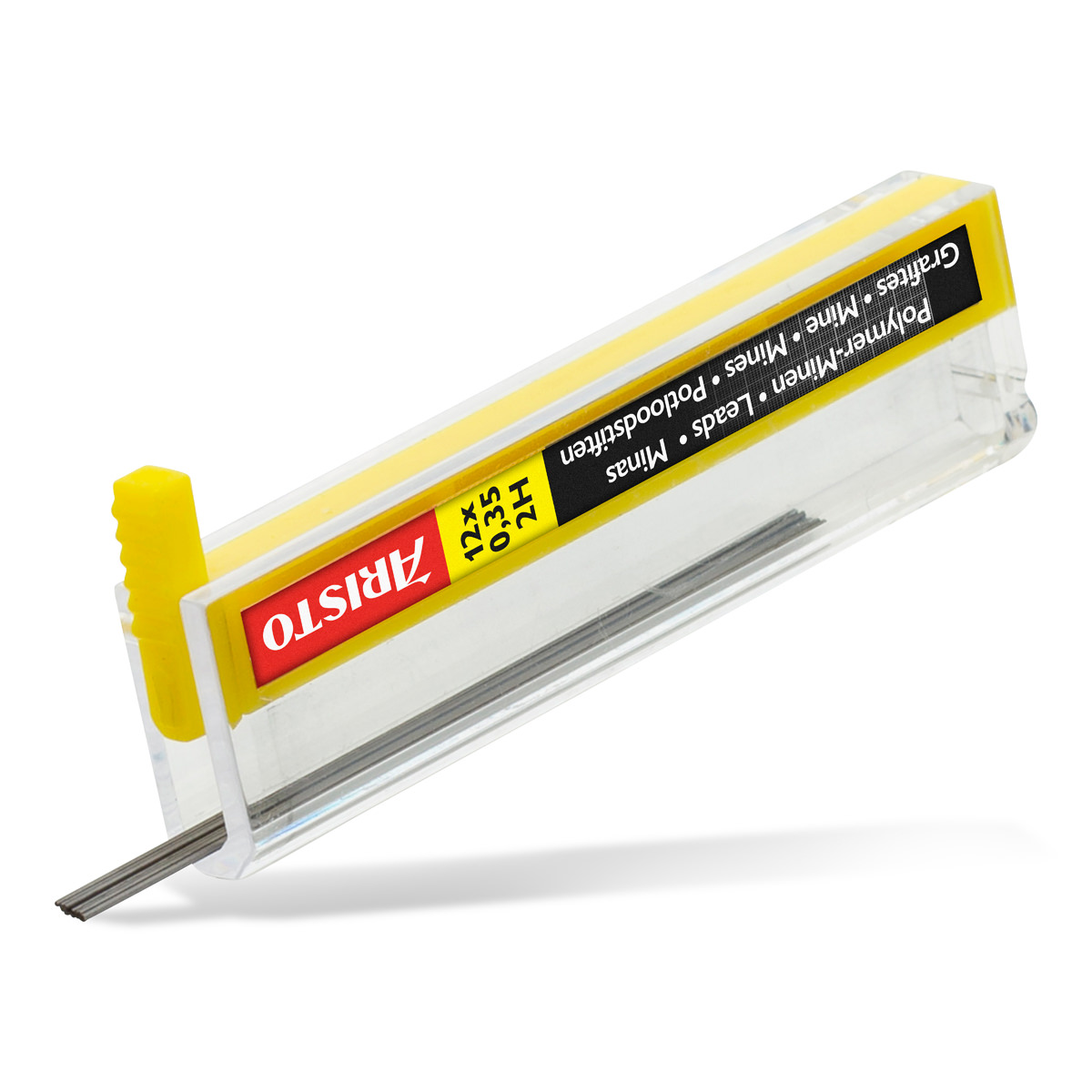 Aristo Feinminen Hi-Polymer 0,3 2H, Dose mit 12 Minen 