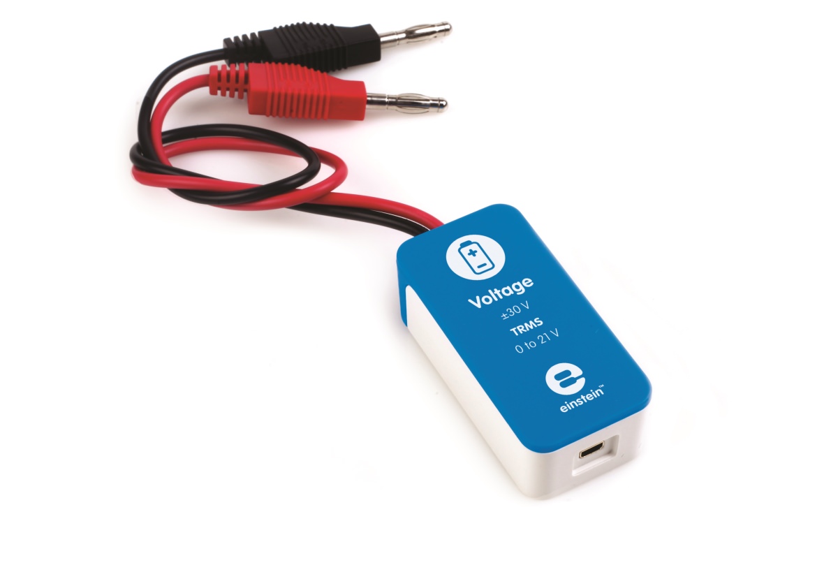 einstein™ ENVLT102 Spannungssensor, Messbereiche ± 30 Volt, Wechselspannung 21 Volt 