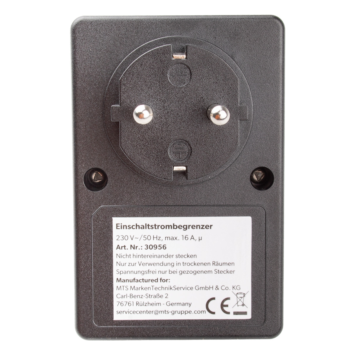 Formcase Einschaltstrombegrenzer / Leistungsbegrenzer extern 230V 