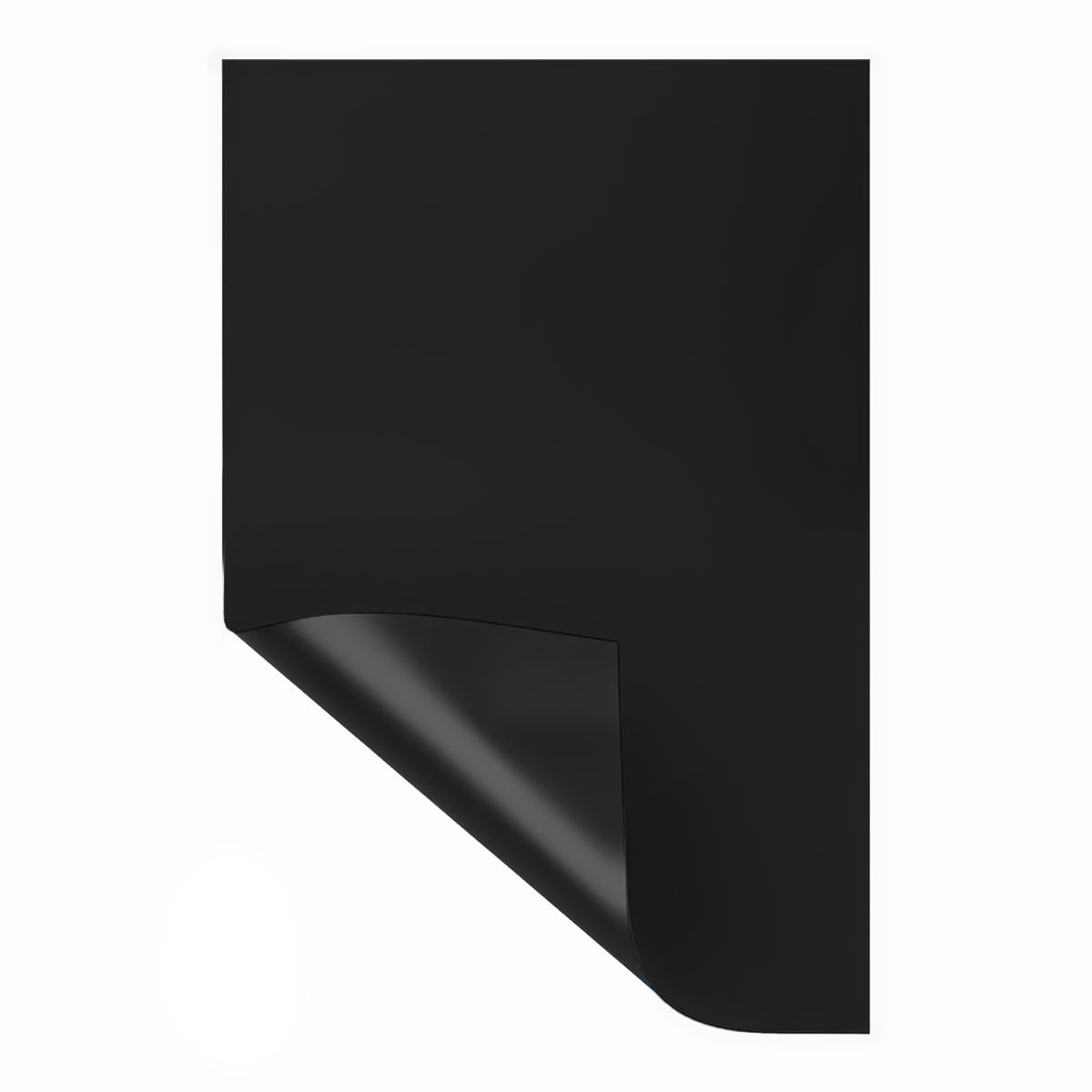 Magnetoplan 1266012 Magnetpapier schwarz, A4