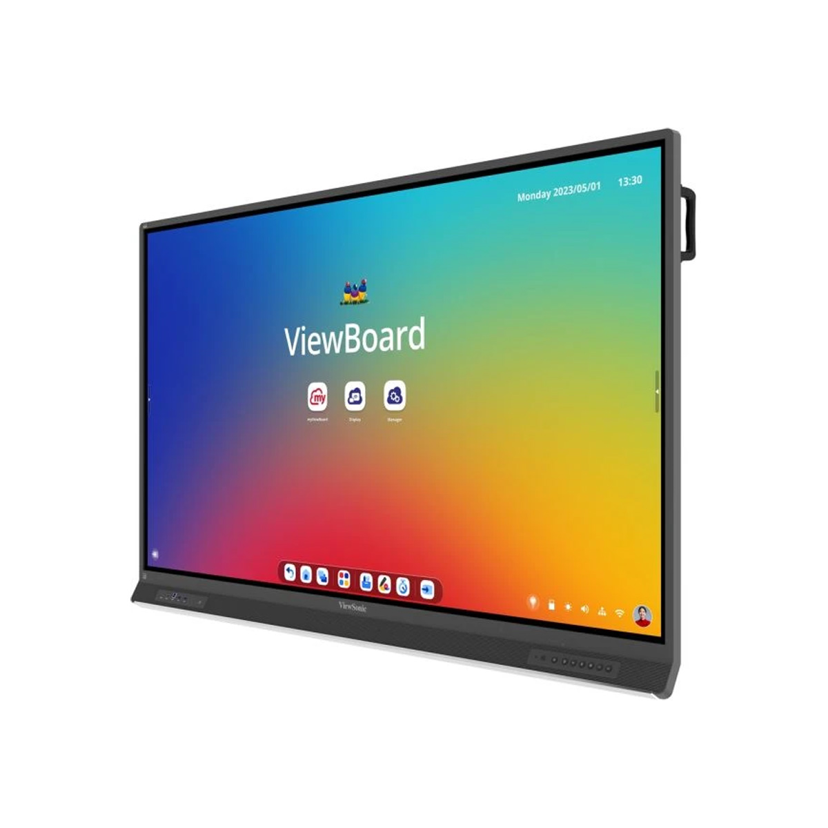 ViewSonic IFP7553, 75'' (191cm) 4K-Display, Interaktives ViewBoard® Octa-Core-CPU,  8 GB RAM, 8 GB