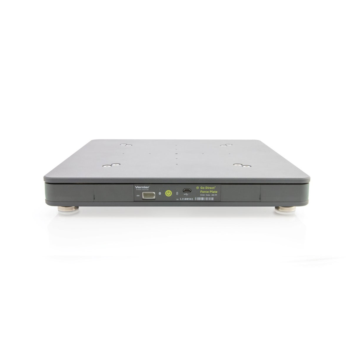 Vernier Go Direct® Kraftplatte (GDX-FP) bis 3500 N, Wireless & USB + Akk Messungen Schritt- Sprung- und Bodycheck-Kraft