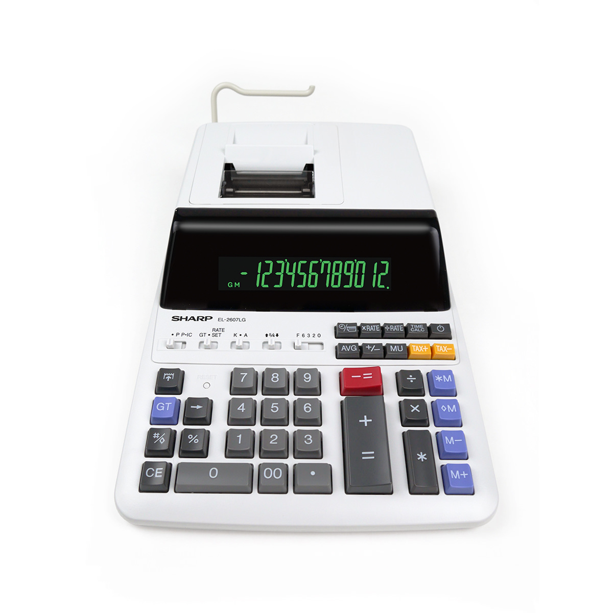 Sharp EL-2607 LG druckender Tischrechner 