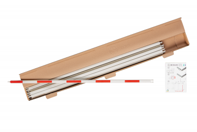 Wissner Kubikmeterbausatz aus 12 Profilstäbe, sicher zusammensetzbar 