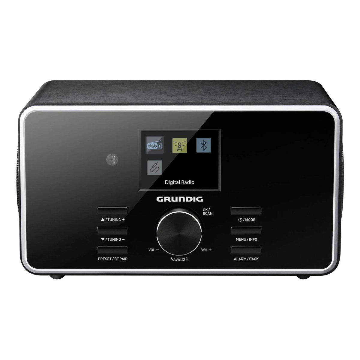Grundig DTR 4500 2.0 BT DAB+ Premium Radio mit USB, 2 x 5 Watt