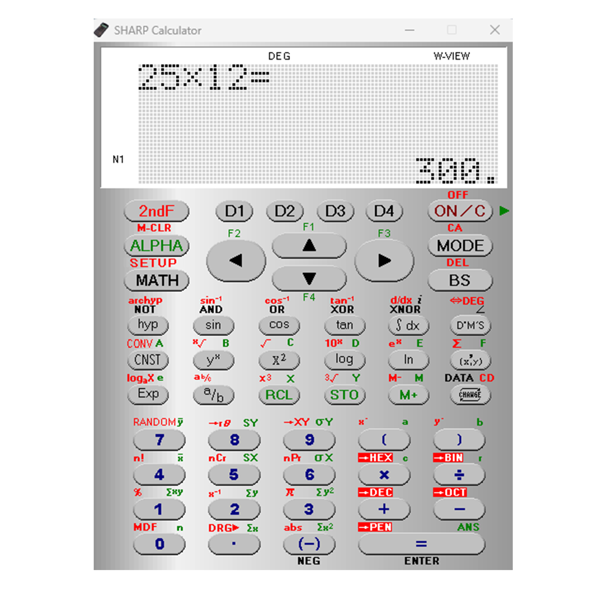 Sharp Emulator Software für das Modell EL-W506 