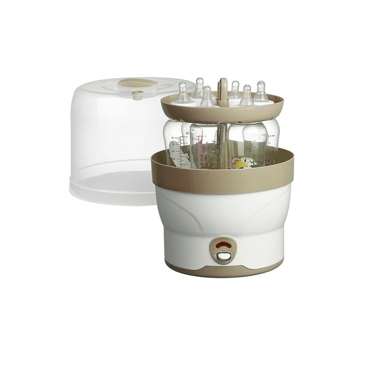 H+H BS 29 Vaporisator, beige, für 6 Flaschen 