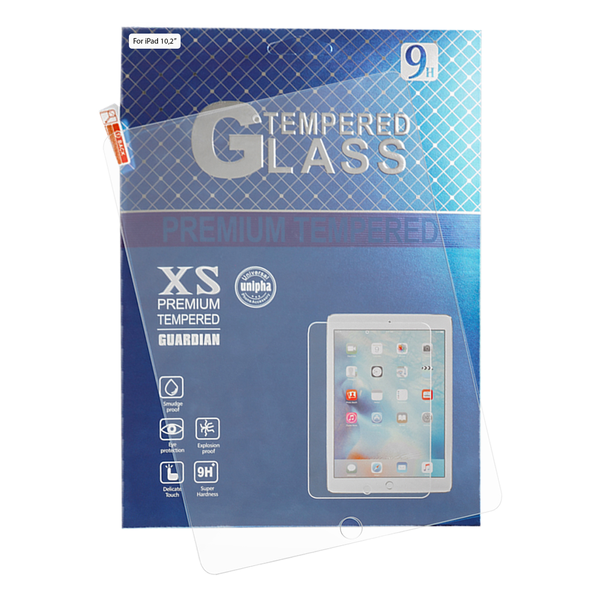 Formcase 9H 2.5D Tempered Glass Screen Prot. für iPad 10,2"