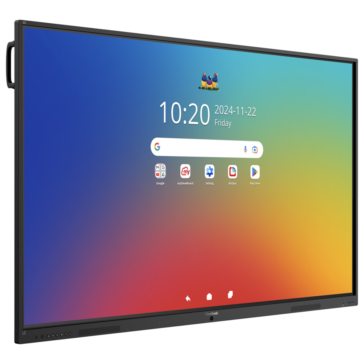 ViewSonic IFP7535-1-1C 75" Display, UHD, Multi Touch 