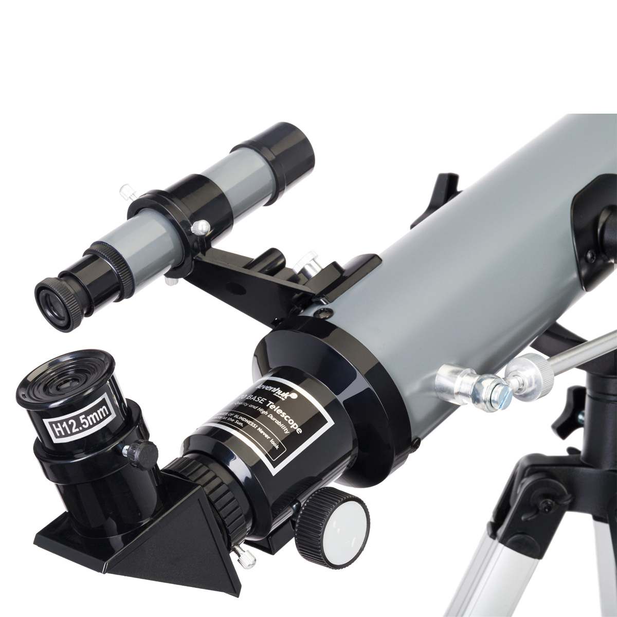 Levenhuk Blitz 70 BASE Telescope 140x, mit 700 mm Brennweite, f/10, Alt-azimutal 