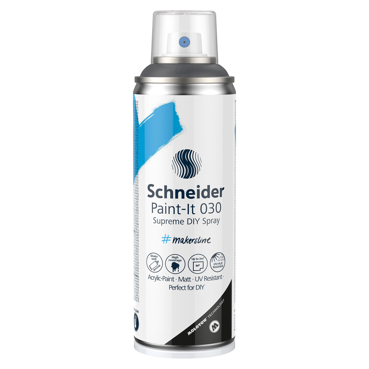 Schneider Supreme DIY Spray Paint-It 030 dark grey 