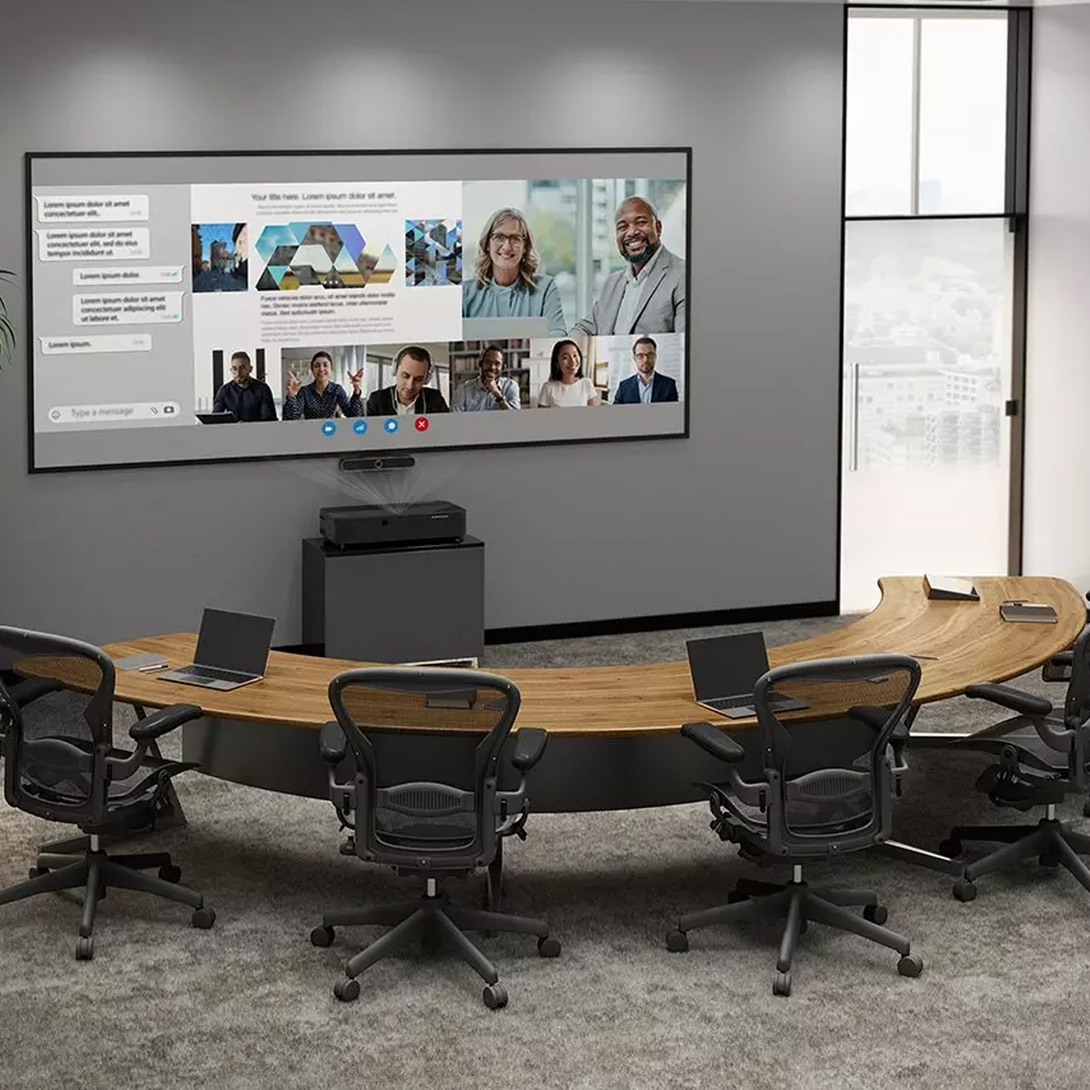 Epson EB-815E Full HD-Laser-Projektor 