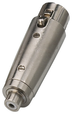 MONACOR NTA-115 Adapter XLR/Cinch-Buchse