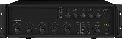 MONACOR PA-1240 5-Zonen-ELA-Mono-Mischverstärker