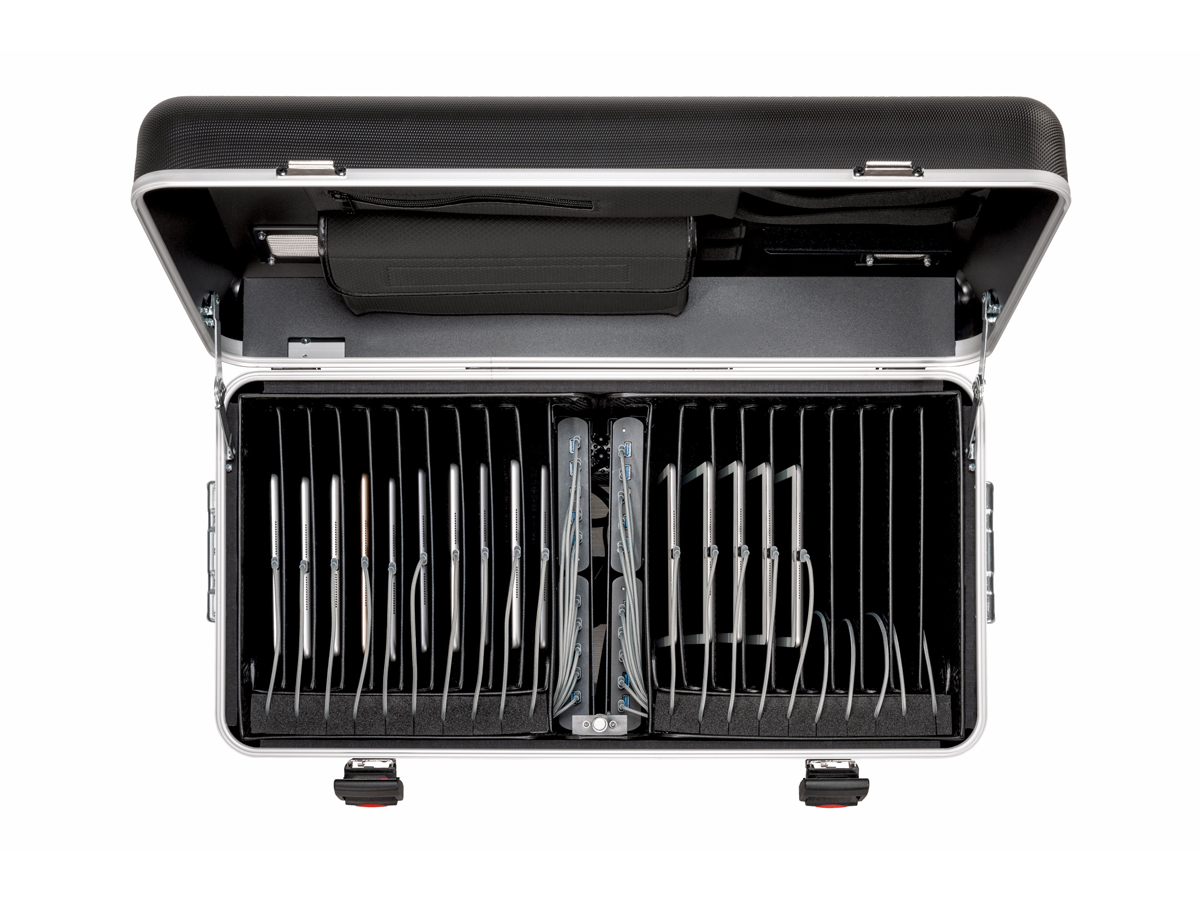 Parat PARAPROJECT®Case TC20 TwinCharge, inkl. USB-A auf Lightning, schwarz