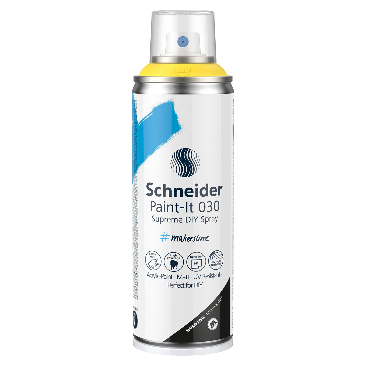 Schneider Supreme DIY Spray Paint-It 030 yellow 