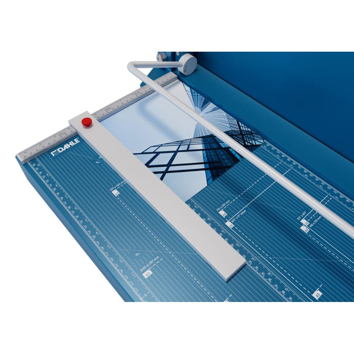 Dahle Hebel-Schneidemaschine 517 550 mm A3, 35 Blatt, Bügelpressungv 