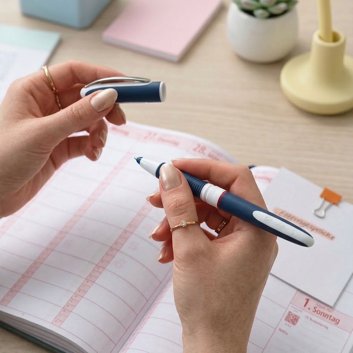 Stift&Strich Korrekturstift mit verschiedenen Minenfarben