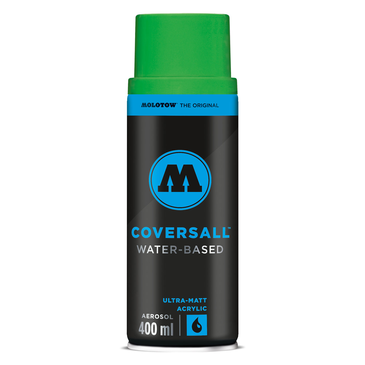 Molotow Sprühdose COVERSALL WATER-BASED 400 ml, kleegrün 