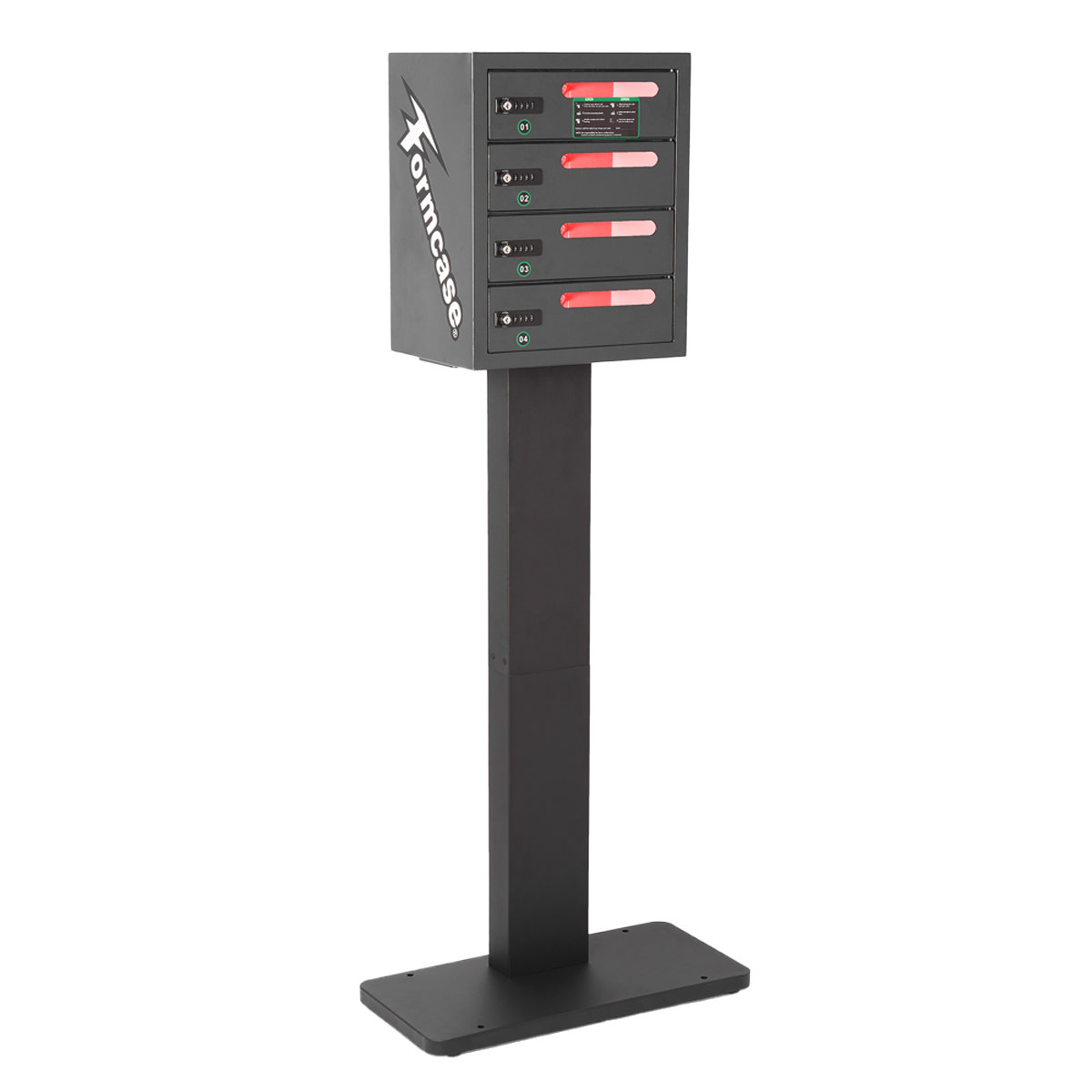 Formcase T-Locker L4XL-PD Perf. Plus Charge Only für bis zu 4 Geräte