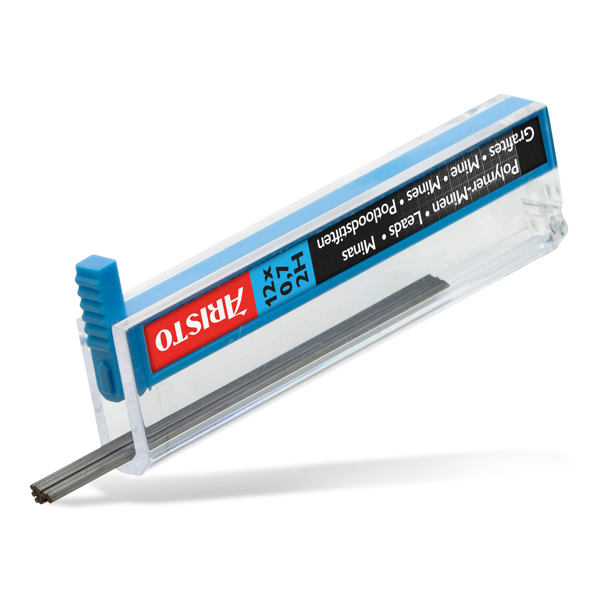 Aristo Feinminen Hi-Polymer 0,7 2H, Dose mit 12 Minen 