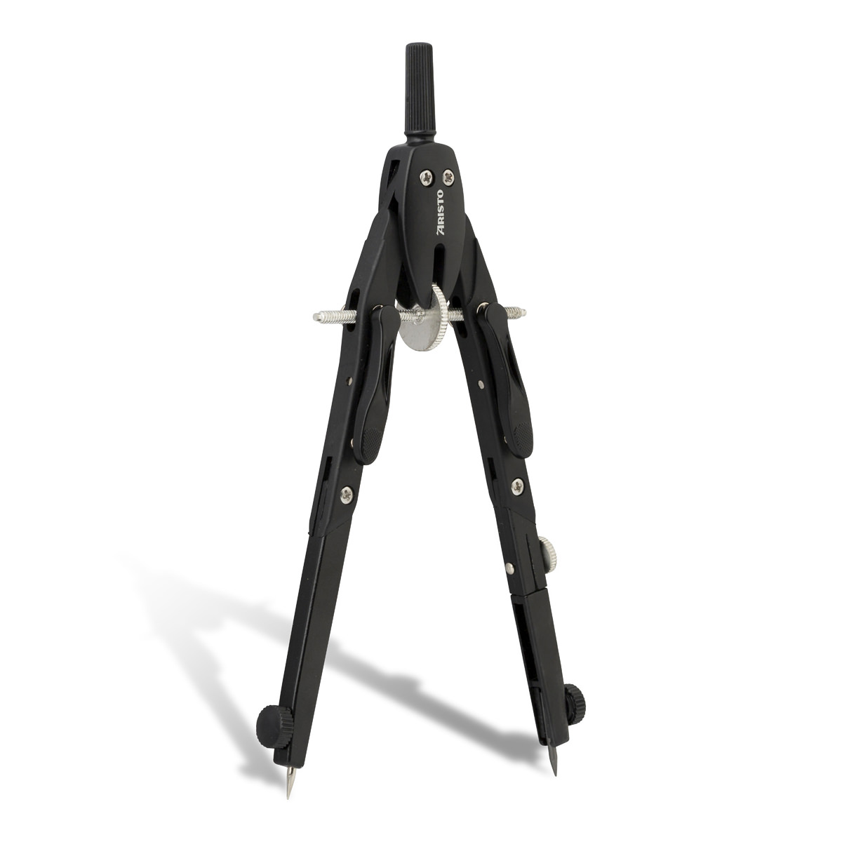 Aristo Schnellverstellzirkel Shadow, 2 Gelenke, Hebelmechanik, inkl. Minen 