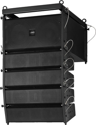 IMG STAGELINE L-RAY/1000 PA-Lautsprecher-Array (DSP-gesteuert), aktiv, 700 W (350 W+350 W) IMG STAGELINE L-RAY/1000 PA-Lautsprecher-Array (DSP-gesteuert), aktiv, 700 W (350 W+350 W)