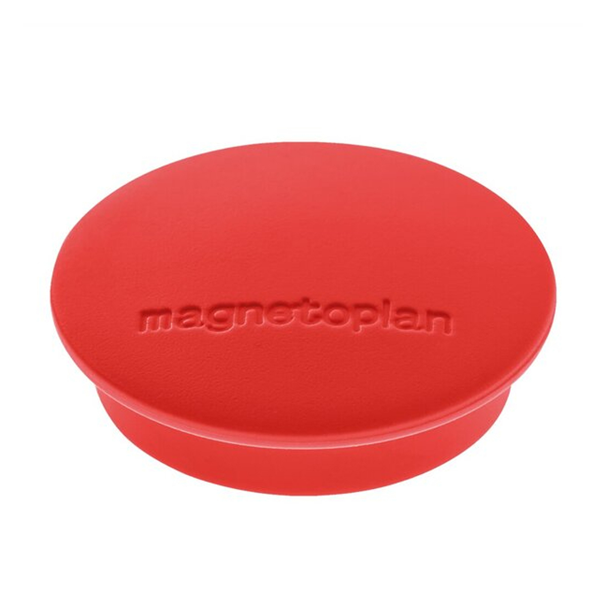 Magnetoplan 1662106 Magnete Discofix Junior ⌀ 34 mm, 10 Stück, rot