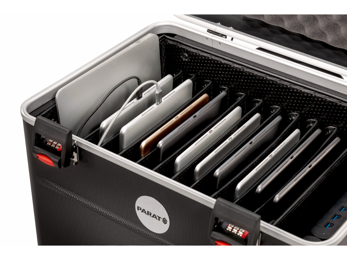 Parat PARAPROJECT® Case TC10 TwinCharge, USB-C, ohne Kabel, schwarz