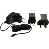 Netzteil NT41 AC Wechselstrom, 100-240 V, EU-/UK-/US-Stecker Adapter passend für alle Franklin Bookman Geräte
