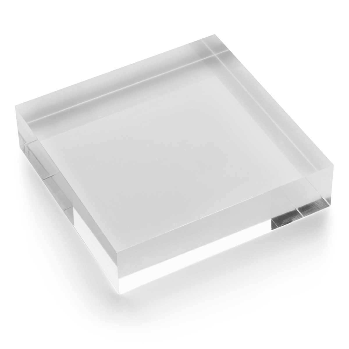 Magnetoplan AB325 Acryl-Block transparent, 100 x 25 x 100 mm
