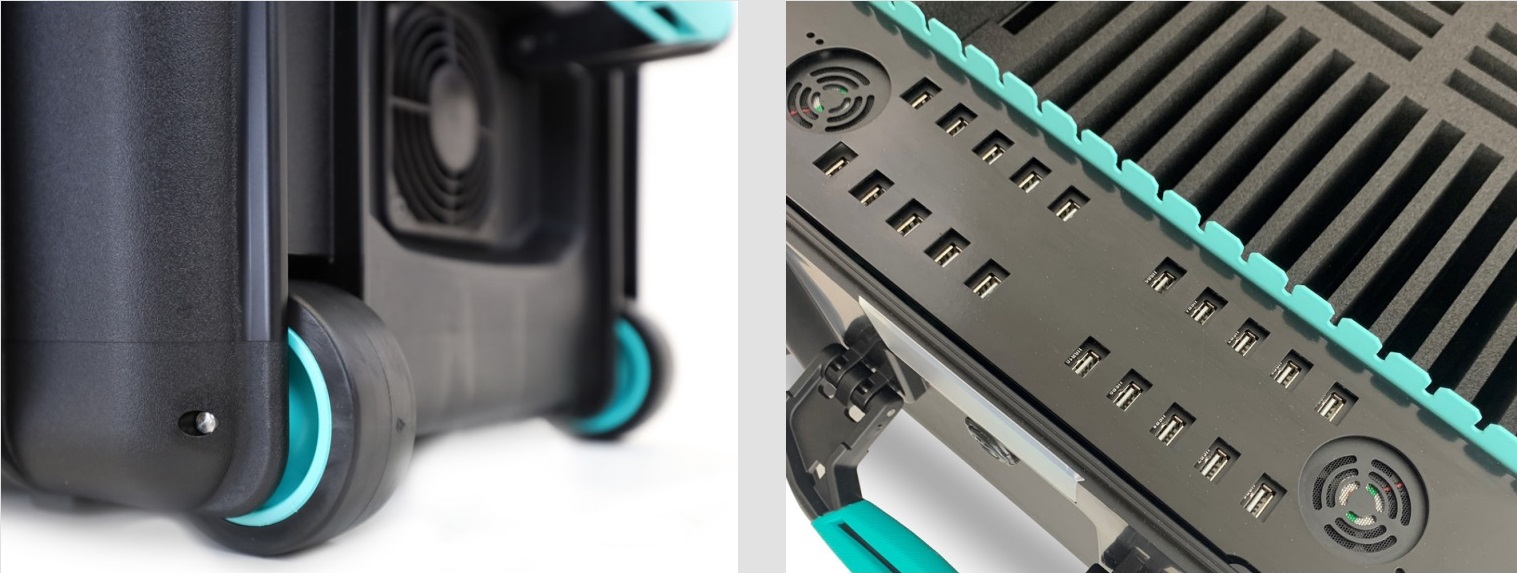 Formcase TransformerCase T20MC Pro - USB-C Charge Only via USB-C für bis zu 20 Geräte