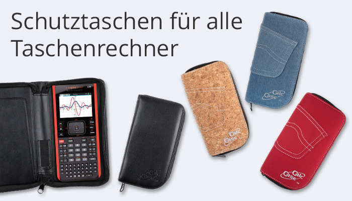 Schutztaschen für Taschenrechner