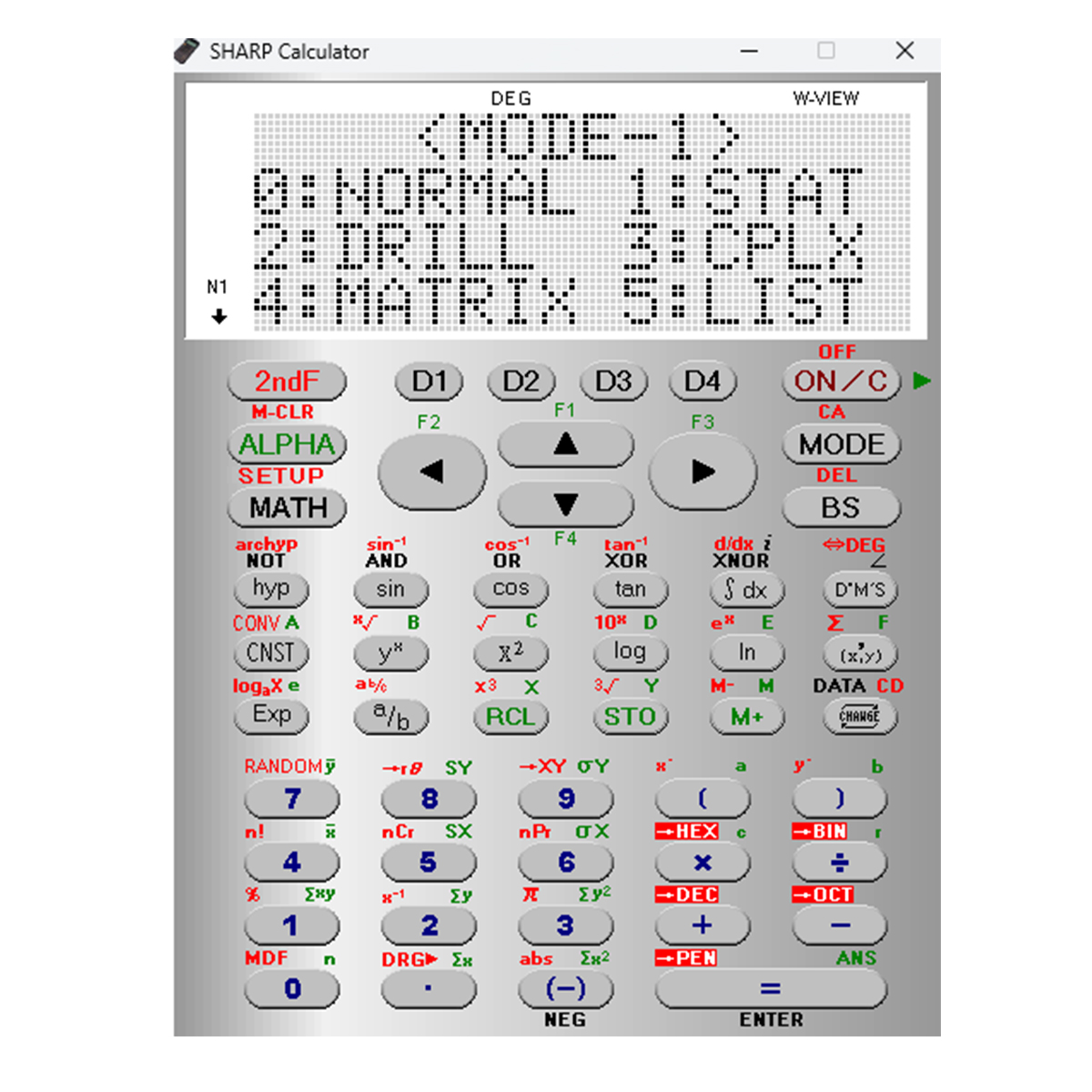 Sharp Emulator Software für das Modell EL-W506 