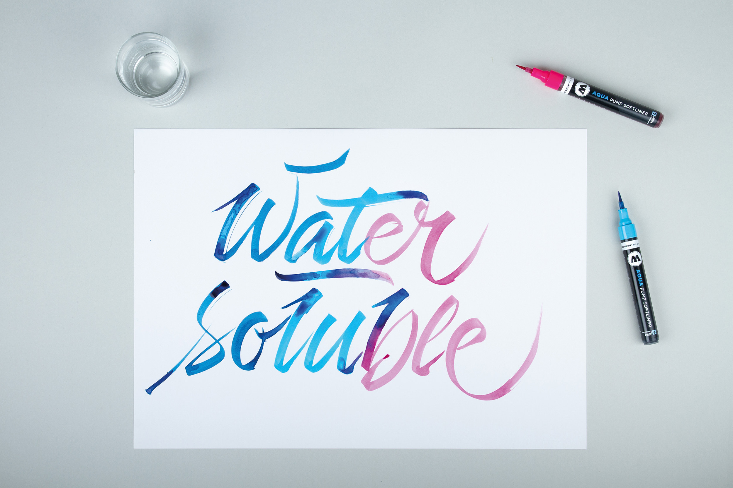 Molotow AQUA Pump Softliner 1 mm, Nr. 010, purpur 