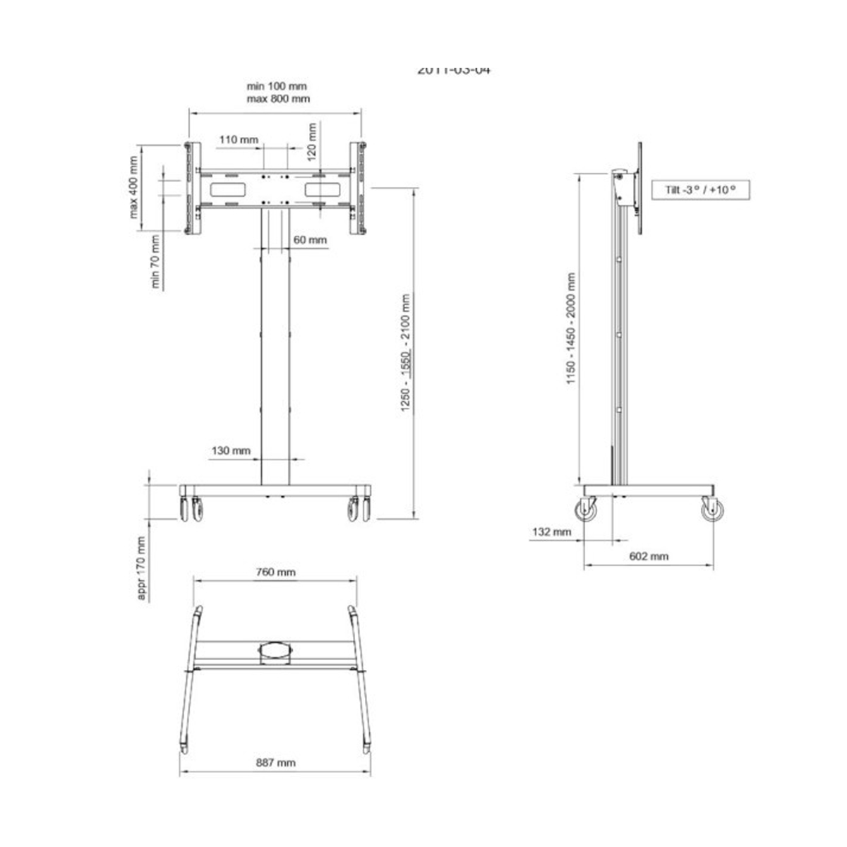 SMS Flatscreen FH MT1450 schwarz EU 
