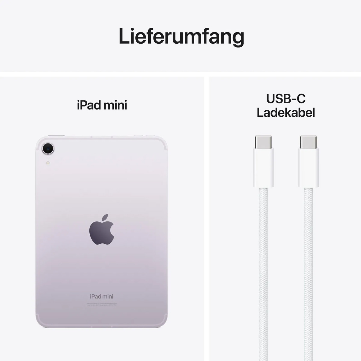 Apple iPad mini 8.3 (21,1cm) 7. Generation Wi-Fi 128 GB Purple