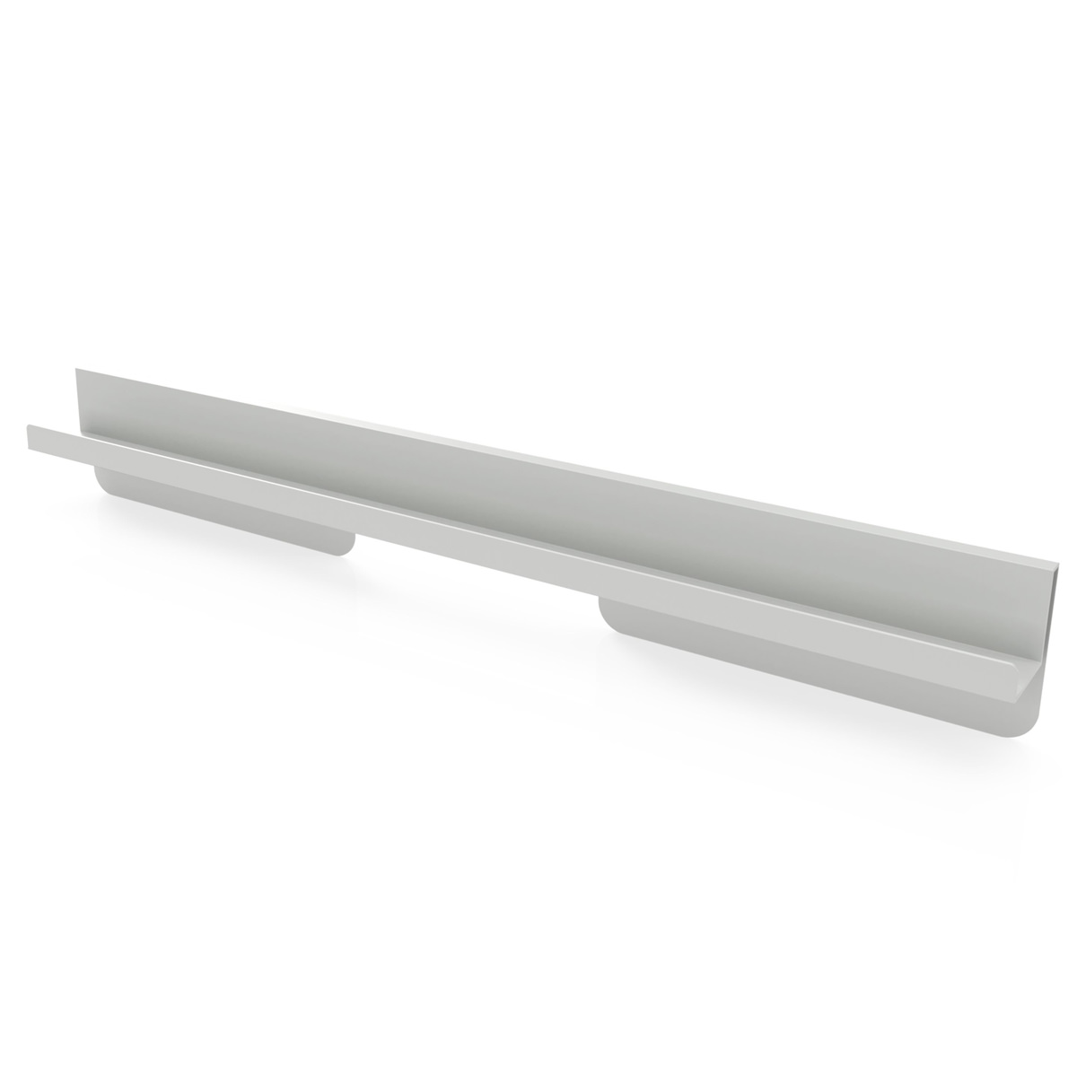 Magnetoplan 114607035 Ablageleiste für Infinity Wall, lichtgrau