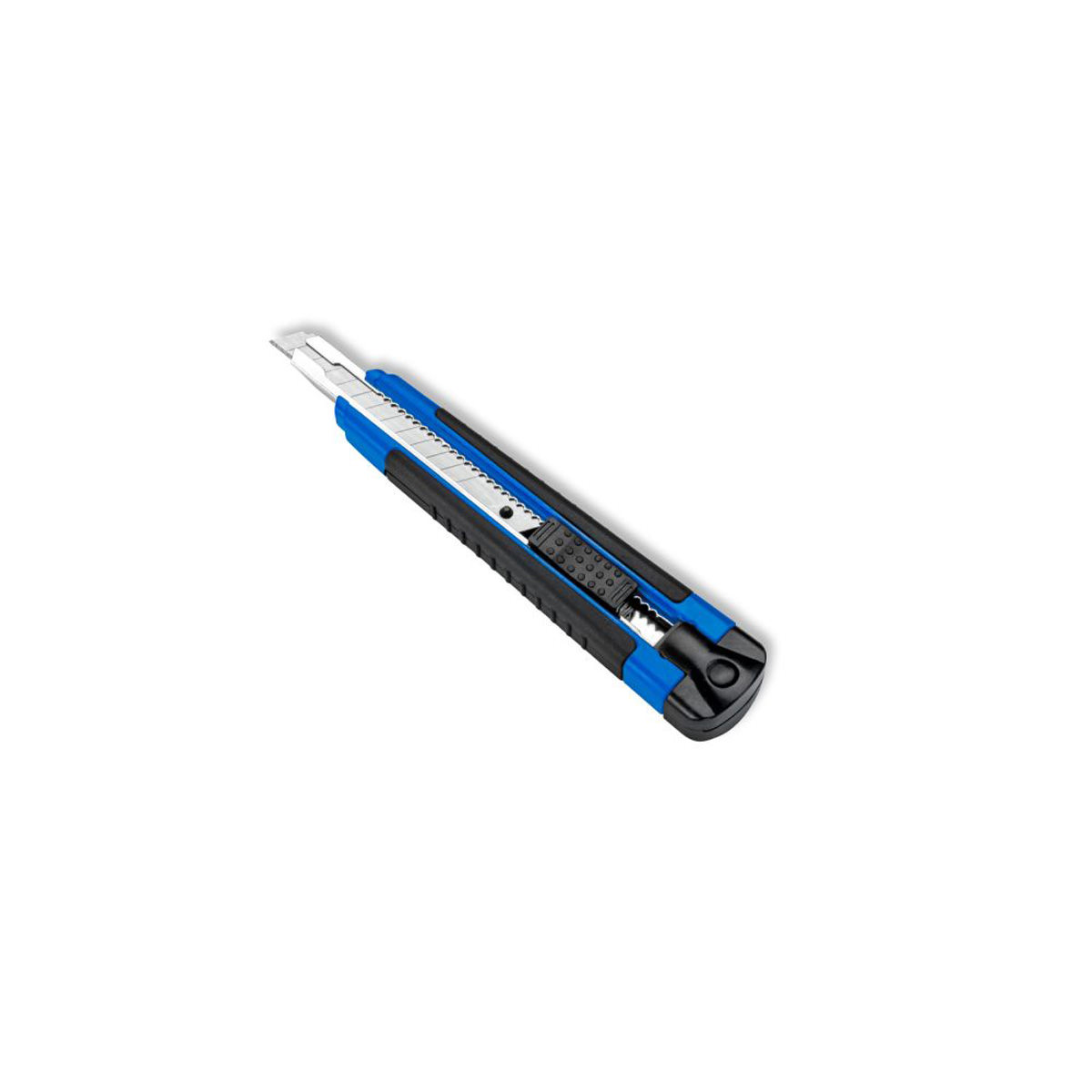 Dahle Allround Cutter Mehrklingenmesser feststellbar, 9 mm, blau/schwarz 