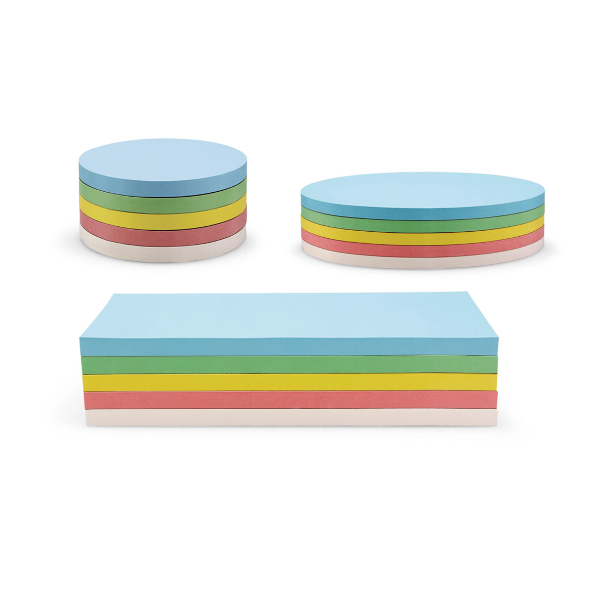 Magnetoplan Moderationskarten selbstklebend 