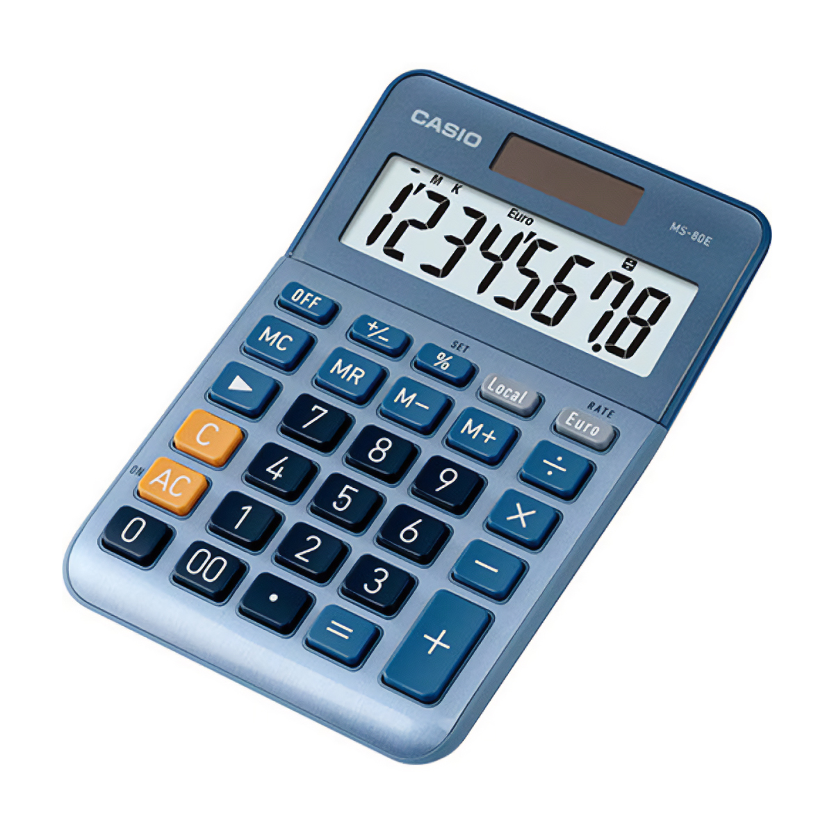 Casio MS-80 E anzeigender Tischrechner  Casio MS-80 E anzeigender Tischrechner