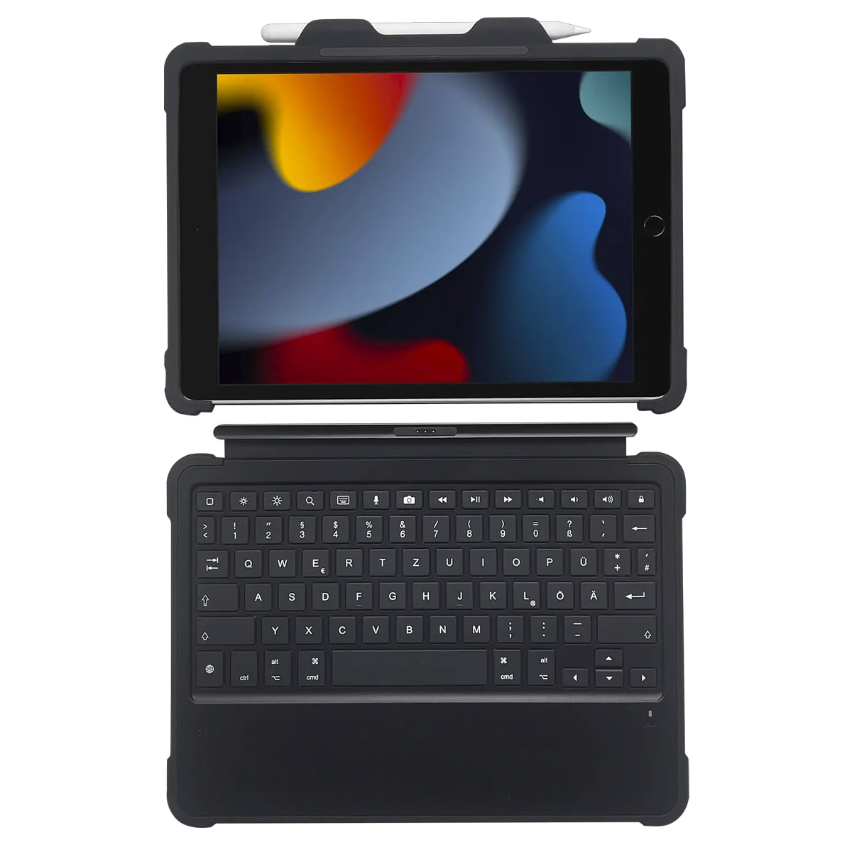 SHOCKGUARD Keyboard Folio schwarz für iPad 10.9'' Verbindung über smart connector