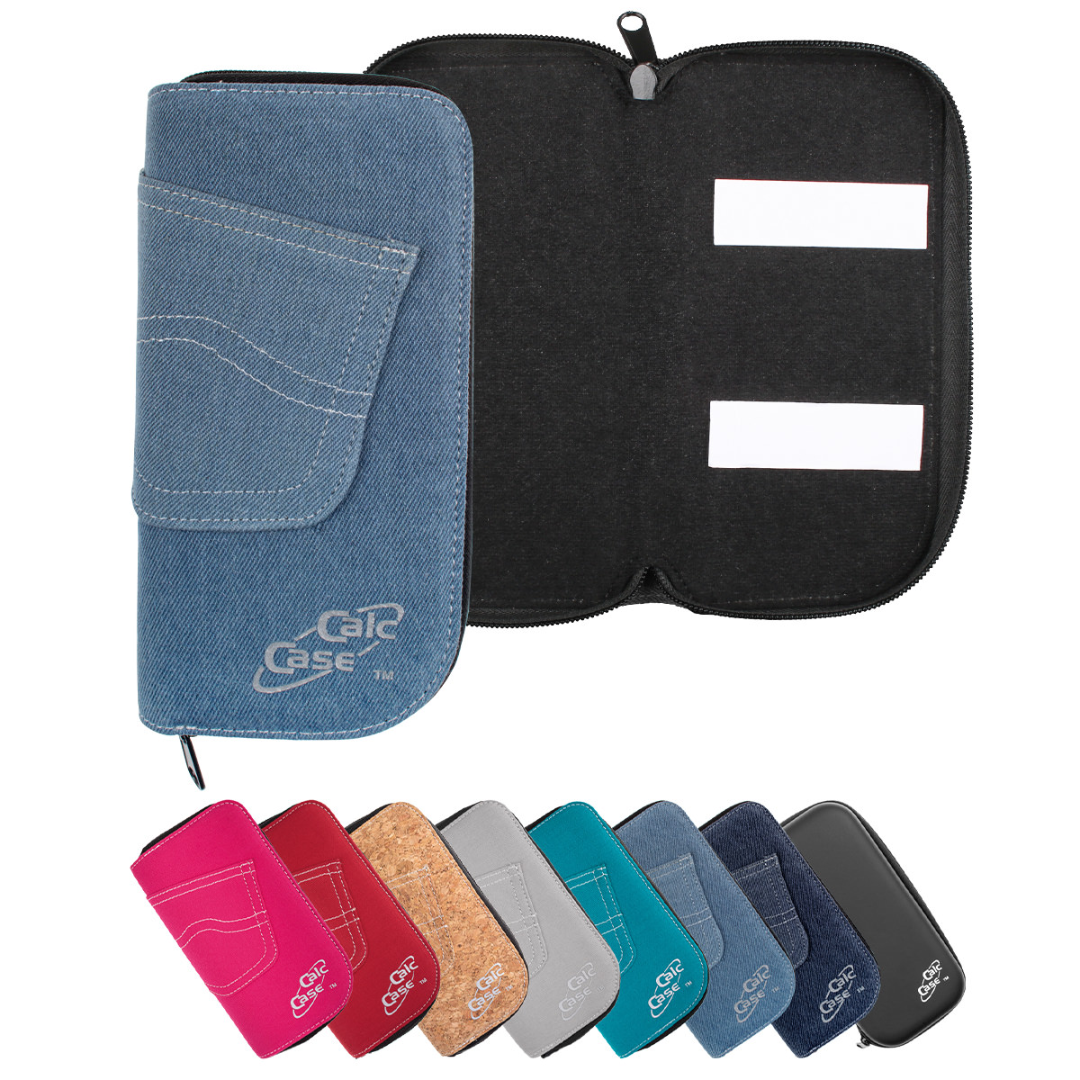 TI-30X Plus MP Schulrechner mit Schutztasche hellblau und Fachbuch 