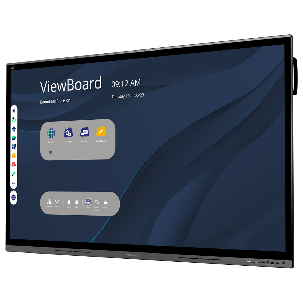 ViewSonic ViewBoard IFP7562, 75'' (190cm) 4K Display 20-Punkte-Multi-Touch