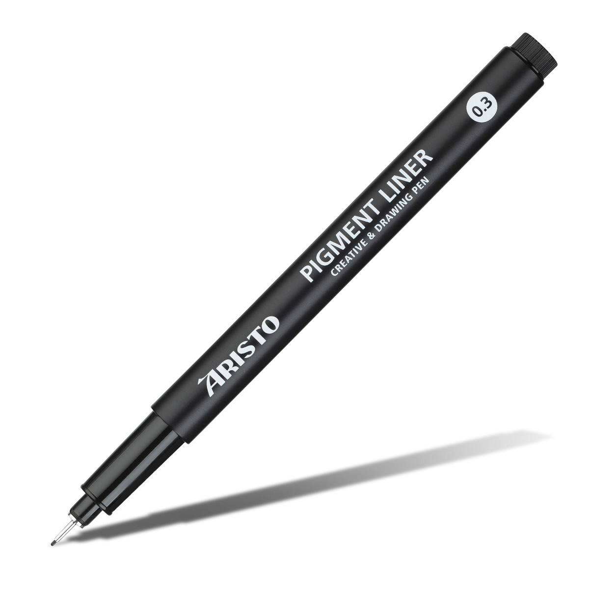Aristo Pigment Liner 0,3 mm schwarz, licht- und wasserbeständig 
