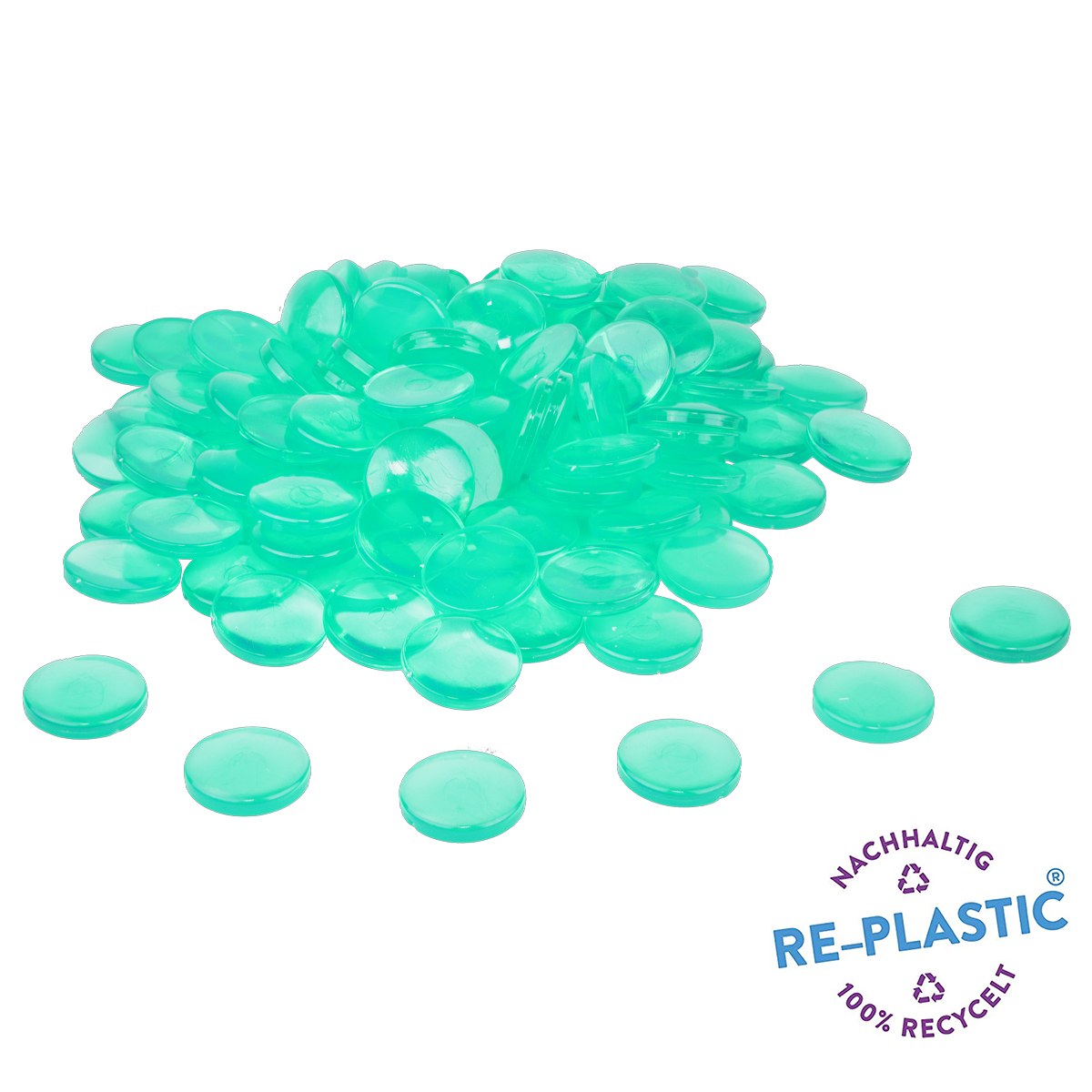 Wissner Muggelstein grün 100 Stück  Wissner Muggelstein grün 100 Stück