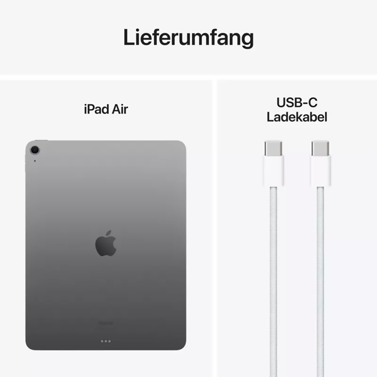 Apple iPad Air 13 (33,02cm) 6.Generation Wi-Fi 128 GB Space Grau