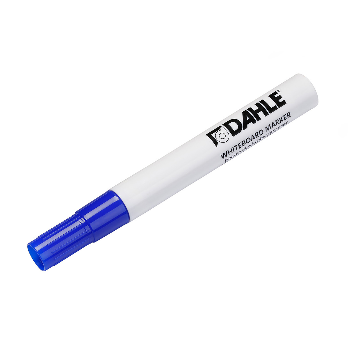 Dahle Whiteboard-Marker 4 Stück, rund 2 mm, blau 