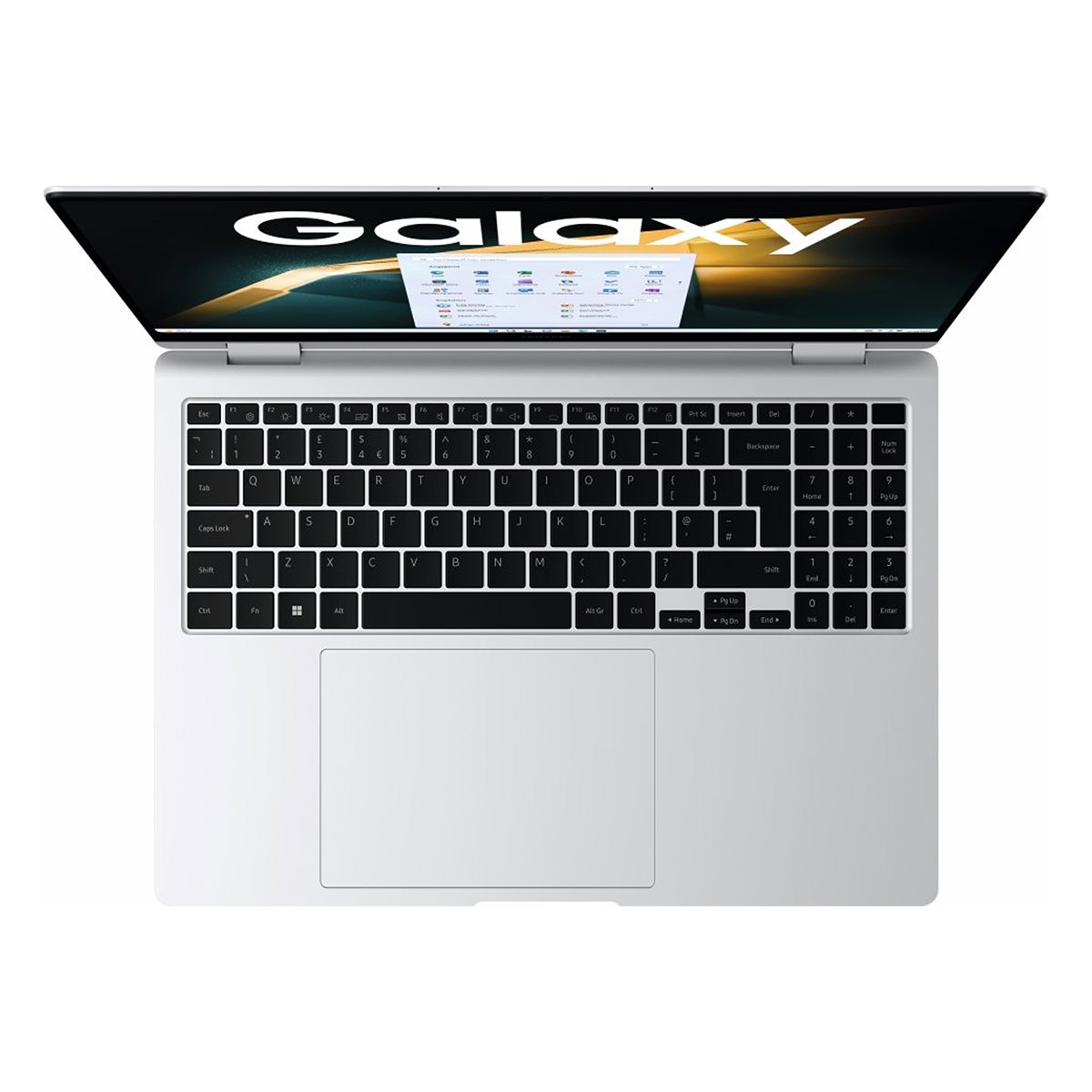Samsung Galaxy Book4 360 15.6'' (39,6cm), Core i5 120U, Win 11 Pro, 256 GB NVMe SSD, 16 GB RAM, Silver