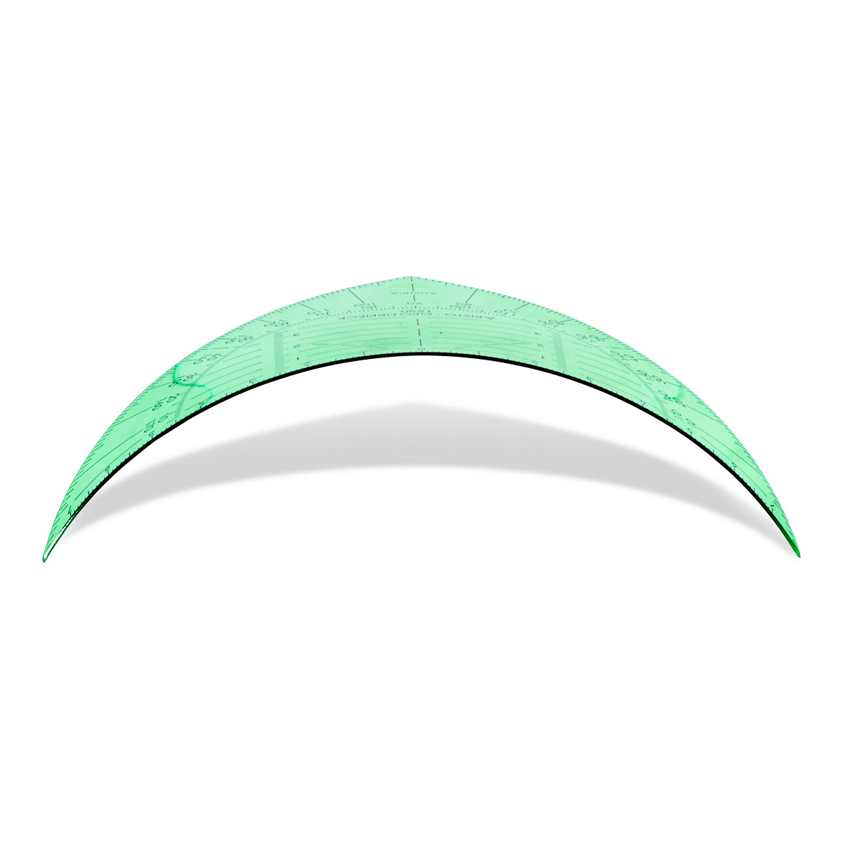 Aristo Geodreieck 16 cm grün-transp., biegsam, ohne Facette 